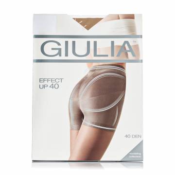 Классические колготки женские Giulia Effect Up с моделирующими шортиками, 40 DEN, Cappuccino, размер 3 Классические колготки женские Giulia Effect Up с моделирующими шортиками, 40 DEN, Cappuccino, размер 3
