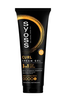 Крем-гель для укладки волос SYOSS Curl Control Cream Gel, 250 мл