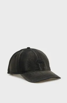 Мужская черная кепка C-RUN-WASH HAT Черный S Diesel A11361 0BLAA