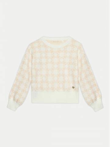 Guess Светр J4BR04 Z3K10 Бежевий Relaxed Fit Guess Светр J4BR04 Z3K10 Бежевий Relaxed Fit