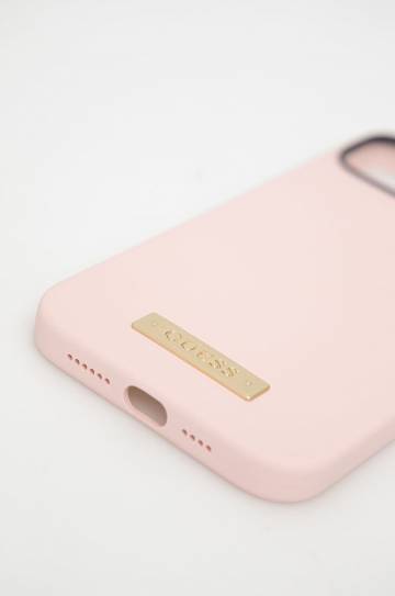 Чехол на телефон Guess Iphone 14 Plus 6,7" цвет розовый Чехол на телефон Guess Iphone 14 Plus 6,7" цвет розовый