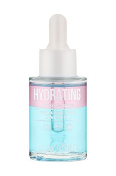 Двухфазная увлажняющая сыворотка для лица Sadoer Hydrating Facial Serum pH 5.5 с гиалуроновой кислотой и маслом шиповника, 30 мл