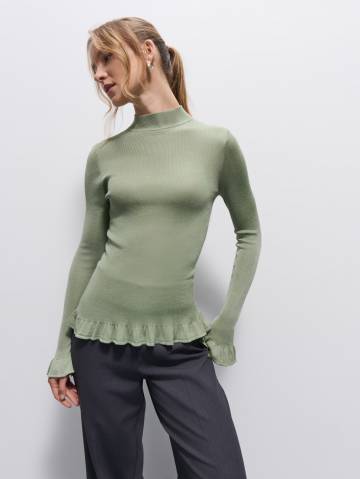 Mohito - Светр із баскою - зелений - XS