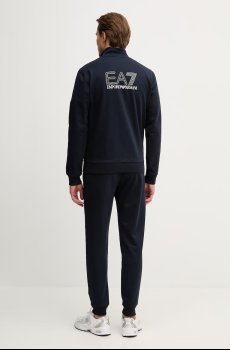 Хлопковый спортивный костюм EA7 Emporio Armani