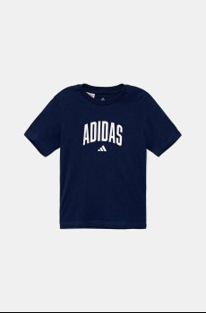 Детская хлопковая футболка adidas