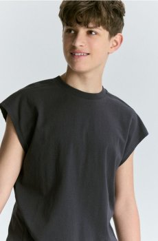 Reserved - Бавовняний комплект - темно-сірий - 314JV-90X