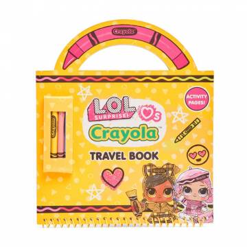 Детский набор для творчества Crayola L.O.L Surprise! Travel Book, от 3 лет (35081) Детский набор для творчества Crayola L.O.L Surprise! Travel Book, от 3 лет (35081)