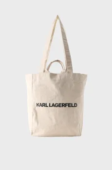 Мужской бежевый шоппер Бежевый ONESIZE Karl Lagerfeld B2M50101;106