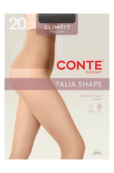 Колготки женские Conte elegant Slimfit, 20 DEN, Nero, размер 4
