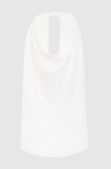 Топ цвета айвори с открытой спиной