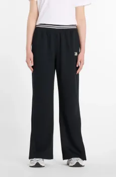 Женские черные брюки Pique Track Черный XL New Balance WP53501BK
