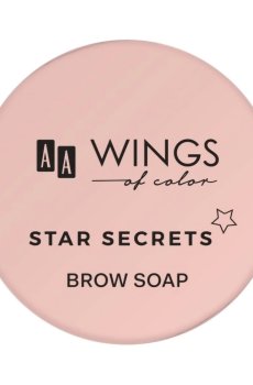 Уценка! Мыло для бровей AA Wings of Color Star Secrets Brow Soap, Brown, 10 г
