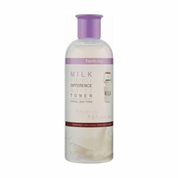 Осветляющий тонер для лица Farmstay Visible Difference White Toner Milk с молочным экстрактом, 350 мл Осветляющий тонер для лица Farmstay Visible Difference White Toner Milk с молочным экстрактом, 350 мл