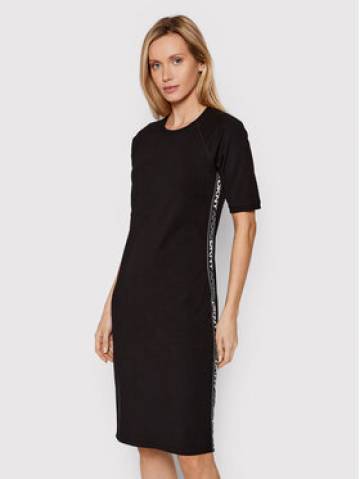 DKNY Sport Повсякденна сукня DP1D4481 Чорний Regular Fit DKNY Sport Повсякденна сукня DP1D4481 Чорний Regular Fit