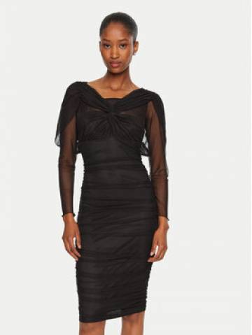 Rinascimento Коктейльна сукня CFC0121017003 Чорний Slim Fit Rinascimento Коктейльна сукня CFC0121017003 Чорний Slim Fit