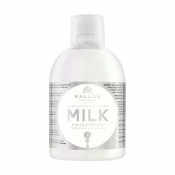 Питательный шампунь для волос Kallos Cosmetics Milk Protein Shampoo с молочным протеином, 1 л Питательный шампунь для волос Kallos Cosmetics Milk Protein Shampoo с молочным протеином, 1 л