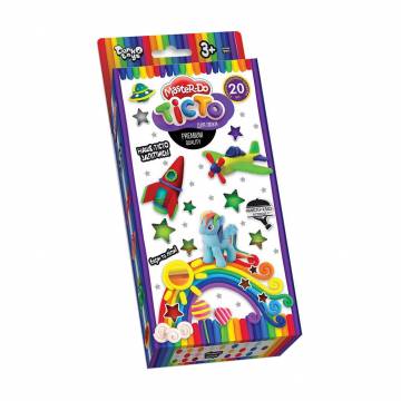 Детское тесто для лепки Danko Toys Master-Do 20 цветов, от 3 лет (TMD-15-01U) Детское тесто для лепки Danko Toys Master-Do 20 цветов, от 3 лет (TMD-15-01U)