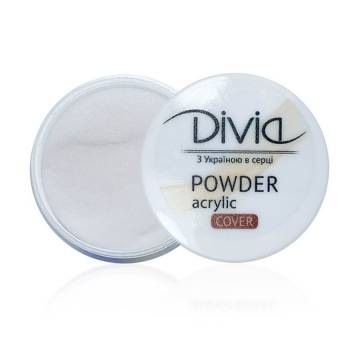 Акриловая пудра для ногтей Divia Acrylic Powder Cover Камуфлирующая, AC13 Porcelain Shimmer, 18 г Акриловая пудра для ногтей Divia Acrylic Powder Cover Камуфлирующая, AC13 Porcelain Shimmer, 18 г