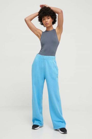 Хлопковые спортивные штаны adidas Originals однотонные Хлопковые спортивные штаны adidas Originals однотонные