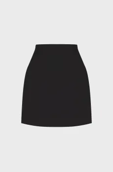Женская черная юбка Черный 32 HUGO 50559030;001