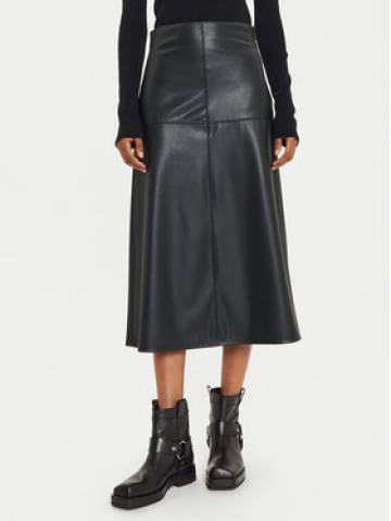Max Mara Leisure Спідниця зі штучної шкіри Scilli 2426776028 Чорний Regular Fit Max Mara Leisure Спідниця зі штучної шкіри Scilli 2426776028 Чорний Regular Fit