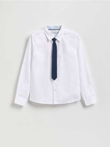 Reserved - Сорочка з краваткою - білий - 869FG-00X