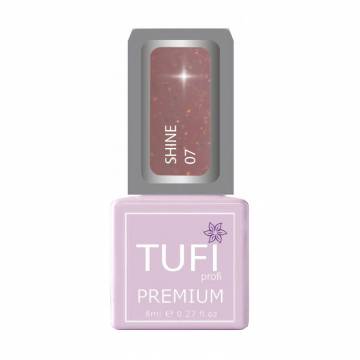 Гель-лак для ногтей Tufi Profi Premium Shine 07 Селена, 8 мл Гель-лак для ногтей Tufi Profi Premium Shine 07 Селена, 8 мл