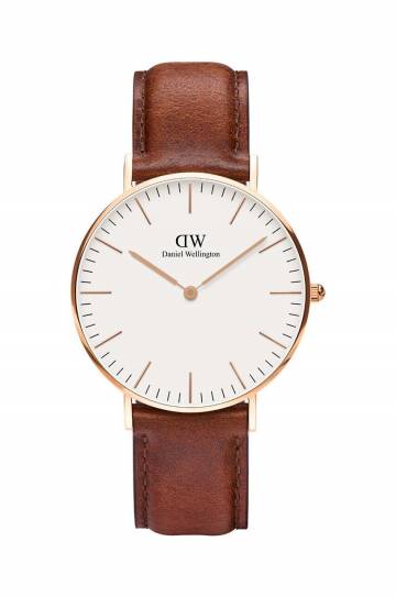 Часы Daniel Wellington Classic 36 St Mawes цвет коричневый Часы Daniel Wellington Classic 36 St Mawes цвет коричневый