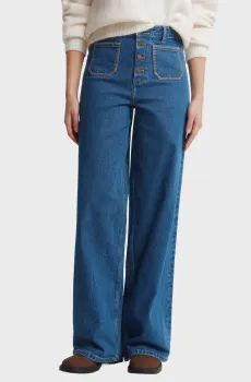 Женские синие джинсы Синий 36 SPRINGFIELD 6823569