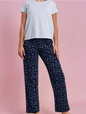 Піжамний комплект із двох предметів - блакитний Піжамний комплект із двох предметів - блакитний