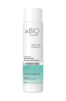 Разглаживающий шампунь для волос beBIO Baby Hair Complex Antifrizz Power Natural Antifrizz Shampoo, 300 мл