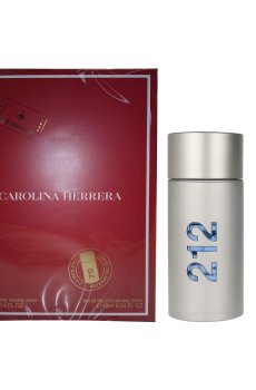 Парфюмированный набор мужской Carolina Herrera 212 Men NYC (туалетная вода, 100 мл + туалетная вода, 10 мл)