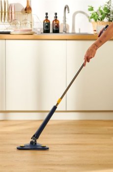 Швабра для підлоги - темно-синій