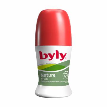 Шариковый антиперспирант Byly Nature Fresh 72h с мятой и зеленым чаем, 50 мл Шариковый антиперспирант Byly Nature Fresh 72h с мятой и зеленым чаем, 50 мл