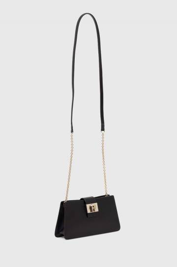 Кожаная сумочка Furla цвет чёрный WE00592 ARE000 O6000 Кожаная сумочка Furla цвет чёрный WE00592 ARE000 O6000