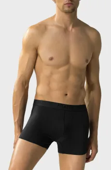 Мужские черные боксеры Черный S Atlantic MH-1199
