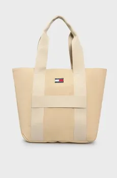 Бежевая сумка TJM RETRO COOL TOTE Бежевый ONESIZE Tommy Jeans AM0AM13278