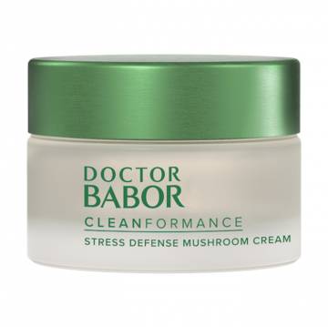 Крем-антистресс для лица Babor Doctor Babor Clean Formance Stress Defense Mushroom Cream с экстрактом грибов, 15 мл Крем-антистресс для лица Babor Doctor Babor Clean Formance Stress Defense Mushroom Cream с экстрактом грибов, 15 мл