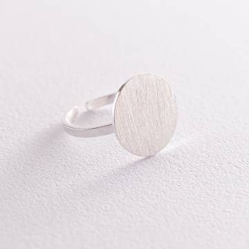 Серебряное кольцо "Комета" (матовое) 112564 Серебряное кольцо "Комета" (матовое) 112564
