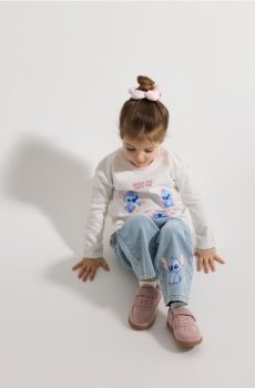 Reserved - Джинси baggy straight Lilo і Stitch - синій - 845HN-05J