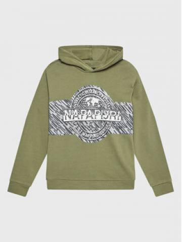 Napapijri Світшот B-Pinzon NP0A4GXD M Зелений Regular Fit Napapijri Світшот B-Pinzon NP0A4GXD M Зелений Regular Fit