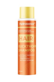 Антиоксидантный шампунь для защиты волос Hydrasence Buckthorn, 400 мл
