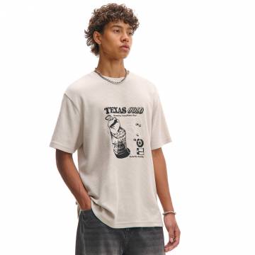 Cropp - Футболка з принтом - light grey Cropp - Футболка з принтом - light grey