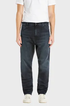 Мужские темно-синие джинсы Синий 30-32 Replay M1052 .000.937 974
