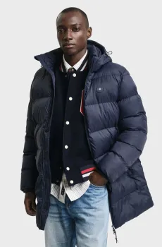 Мужская темно-синяя куртка ACTIVE CLOUD MID LENGTH JACKET Синий 3XL Gant 7006453