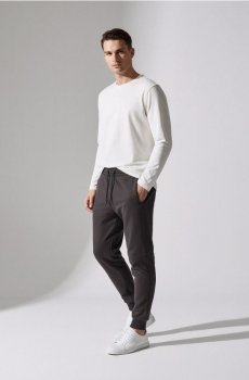 Трикотажні штани - антрацитовий