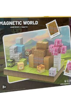 Магнитный конструктор Shantou Jinxing Scene Series Happy Zoo от 3 лет, 118 деталей (Z018A)