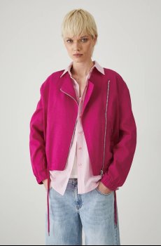 Льняная куртка-бомбер Medicine