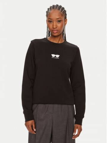 KARL LAGERFELD Світшот 245W1813 Чорний Regular Fit KARL LAGERFELD Світшот 245W1813 Чорний Regular Fit