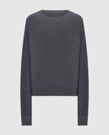 Серый джемпер ANGUS из кашемира Серый джемпер ANGUS из кашемира